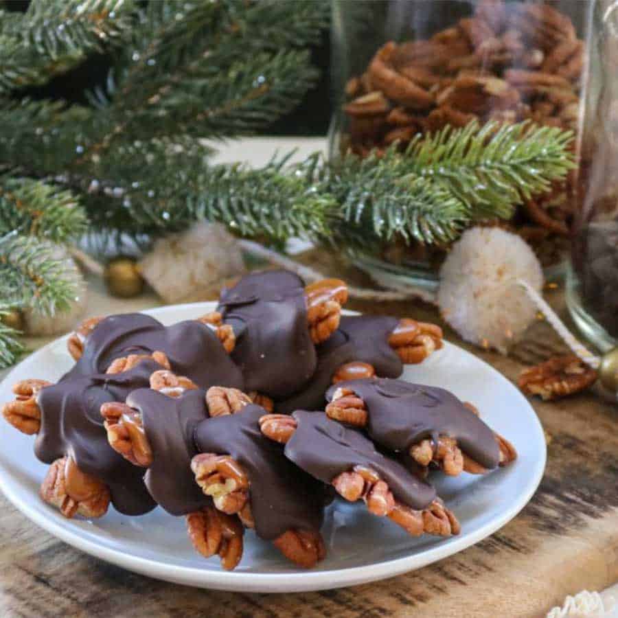 Chocolate Caramel Turtles